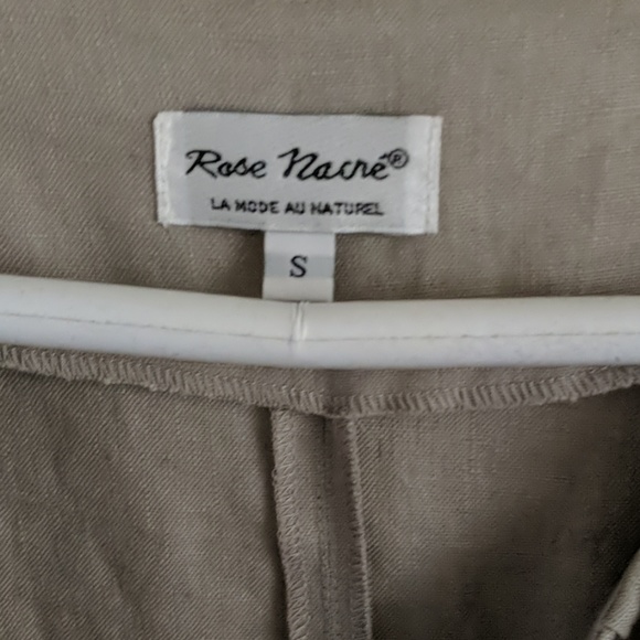 Rose nathe Light linen jacket - Picture 2 of 4